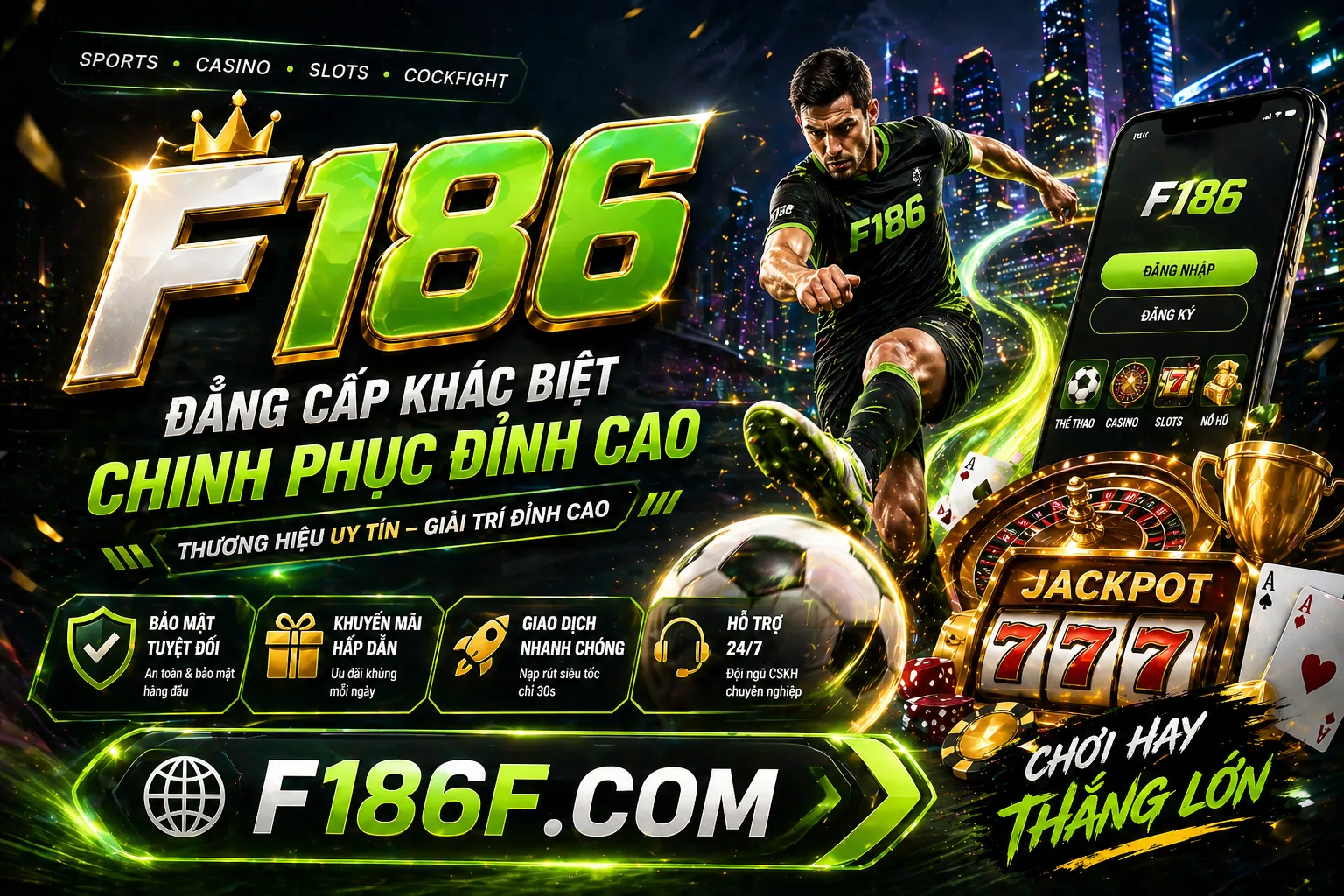 Sân vận động với ánh đèn rực rỡ và các môn thể thao hành động, tượng trưng cho cá cược thể thao vip678 win